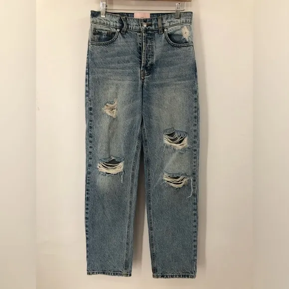 Revice 25 Super 80s Jeans jagger wash ripped distressed straight 0869