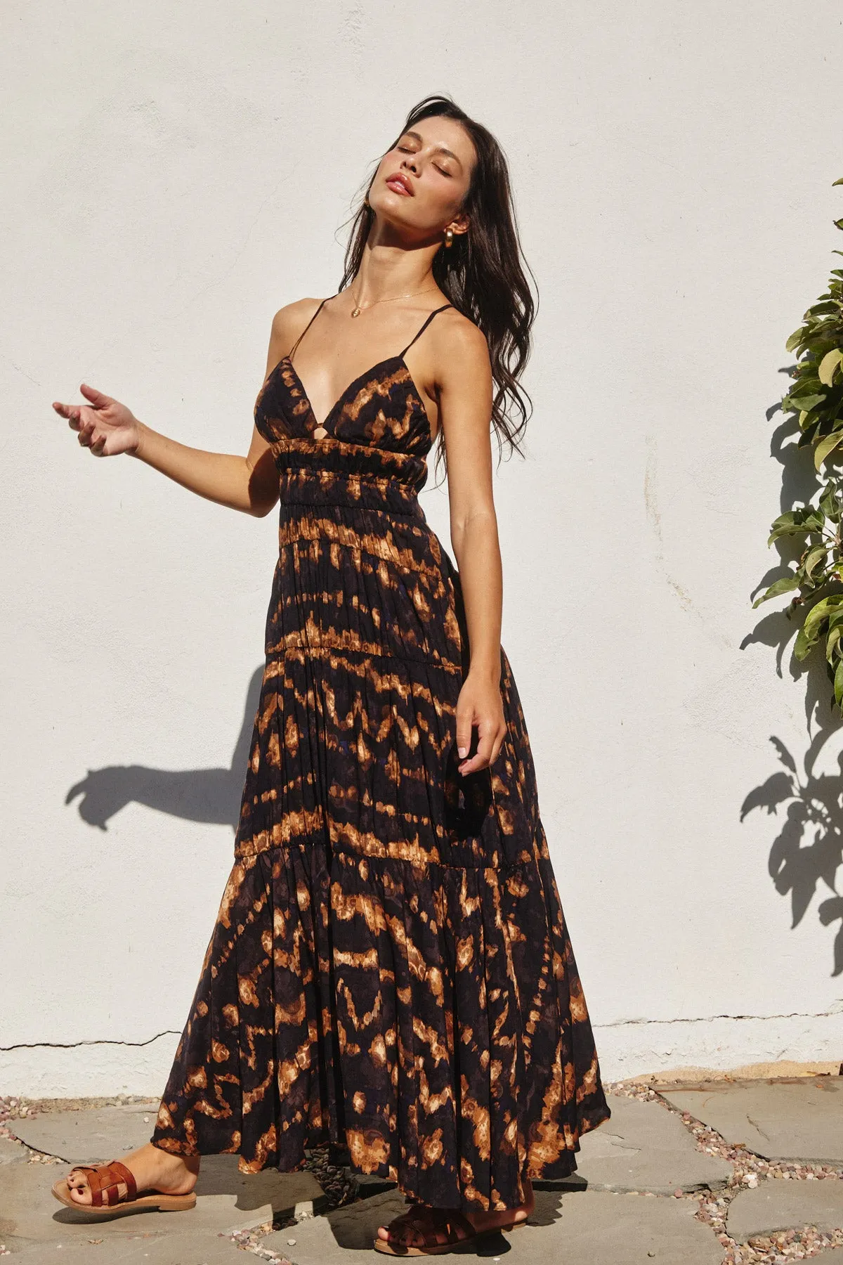 Reyna Tiered Maxi Dress