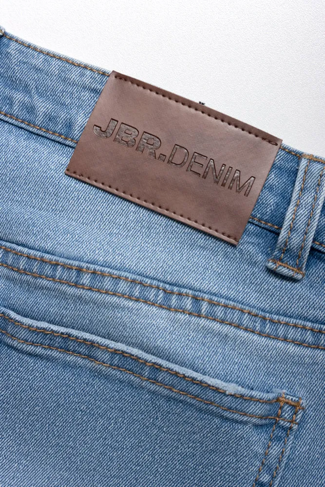 Ripped Denim Jeans Light Blue