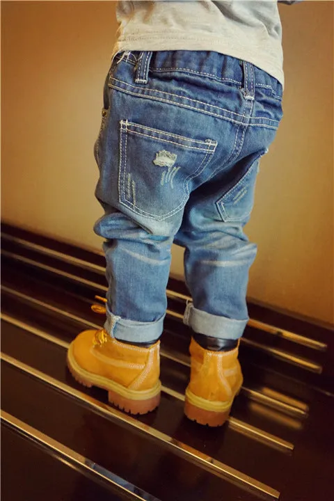 Ripped European Jeans