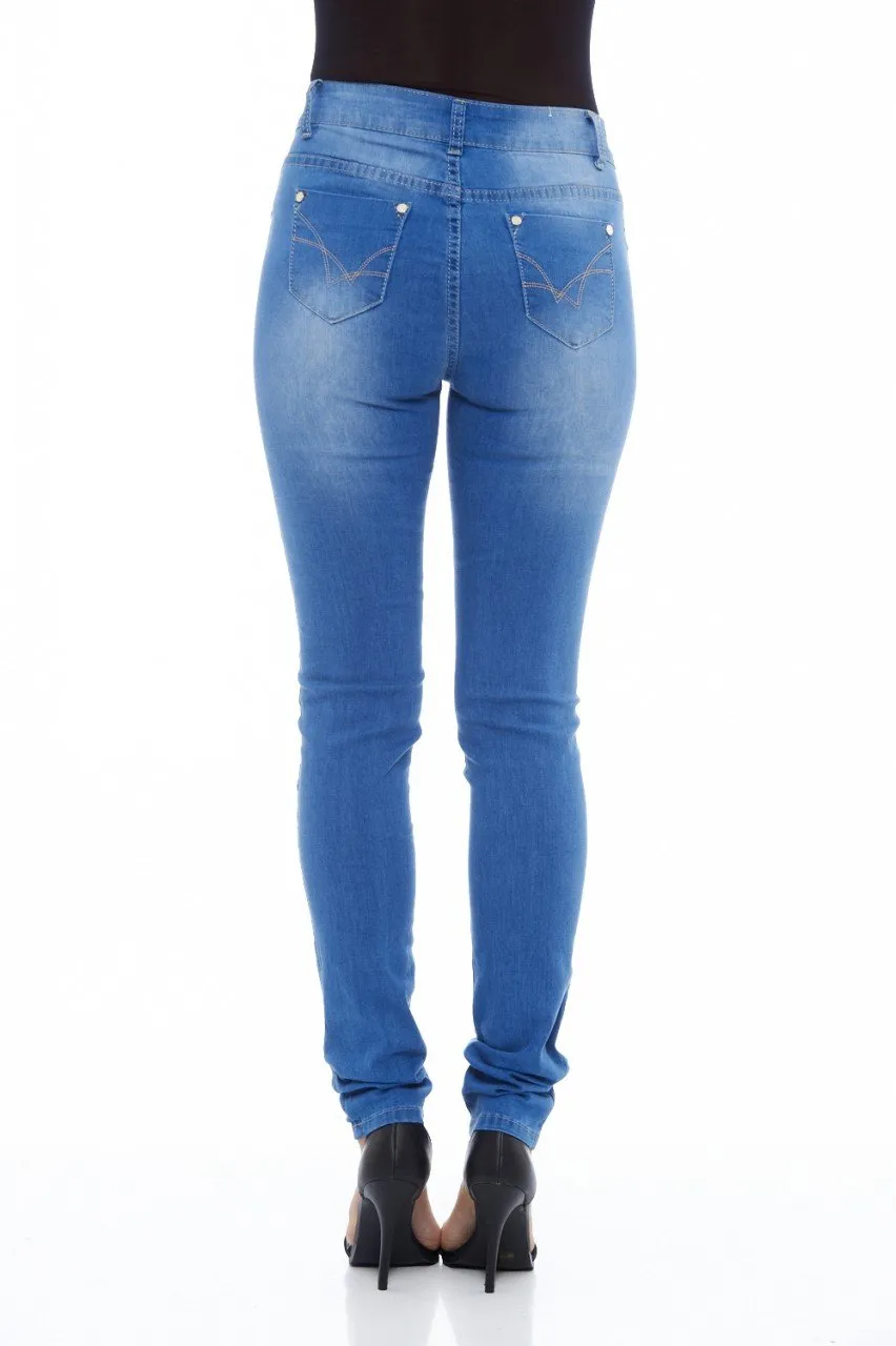 Ripped Knee Jeans