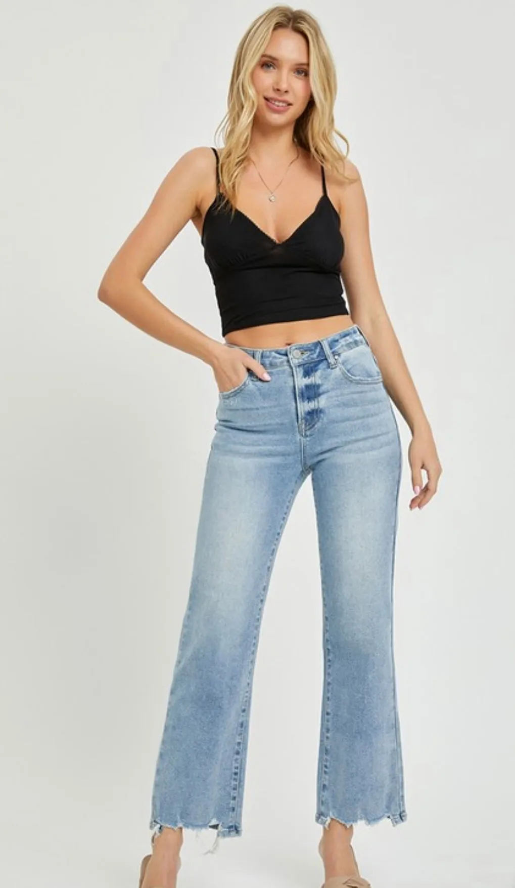 Risen Pop Jeans
