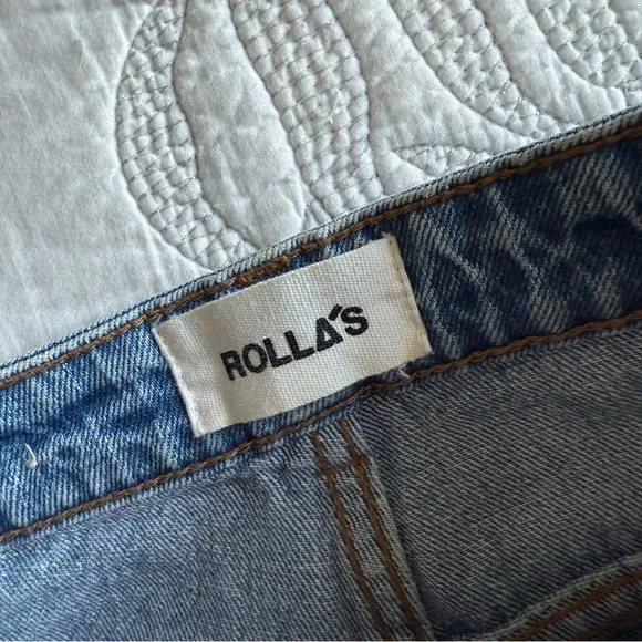 ROLLA'S - Dusters High Rise Straight Jeans - Medium Wash
