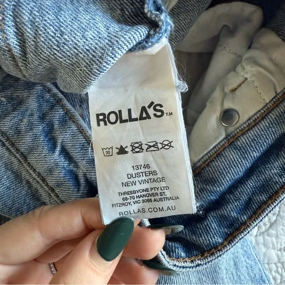 ROLLA'S - Dusters High Rise Straight Jeans - Medium Wash