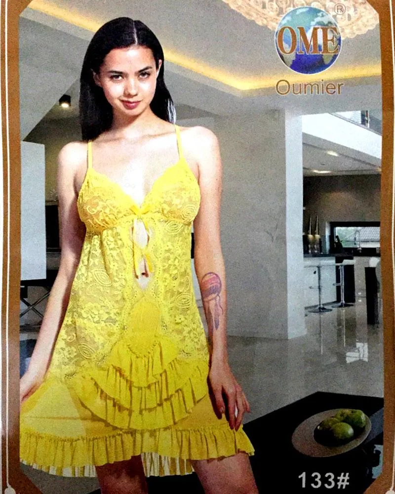 Romantic Short Nightwear For Women -  133