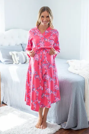 Rose Maternity / Nursing Robe