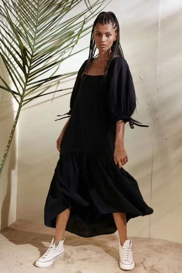 RUE STIIC LYRA MAXI DRESS - BLACK