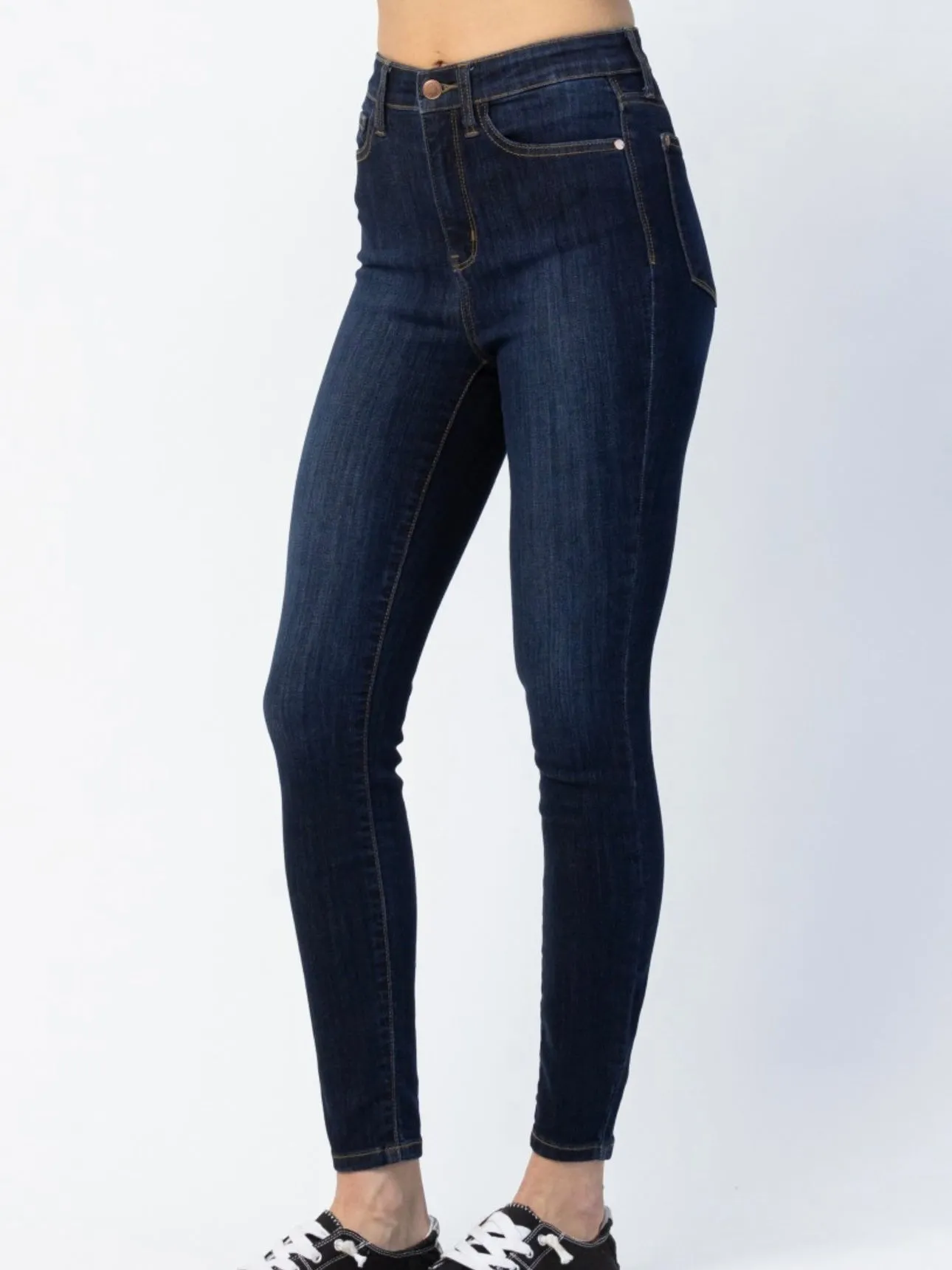 Sagittarius Skinny Jeans: Dark Wash