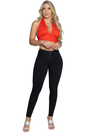 Sahara Jeans 62310 - High Rise Skinny Push Up Jeans