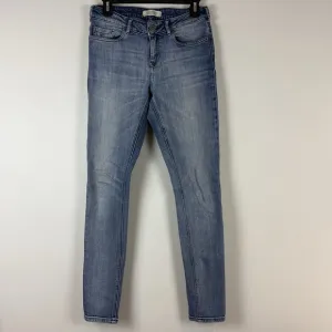 Scotch &amp; Soda jeans La bohémienne mid rise skinny light wash blue stretch denim