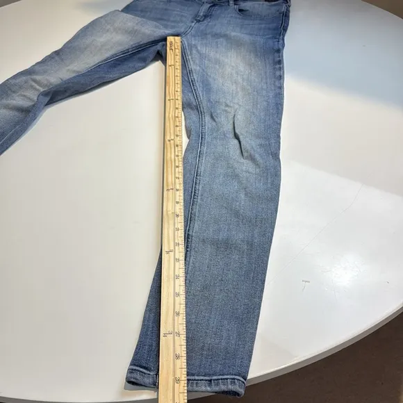 Scotch &amp; Soda jeans La bohémienne mid rise skinny light wash blue stretch denim