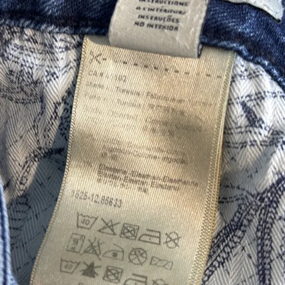 Scotch &amp; Soda jeans La bohémienne mid rise skinny light wash blue stretch denim