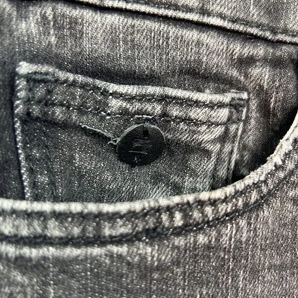 Scotch &amp; Soda Supreme Slim Straight Leg faded black jeans size 26/32 NWT