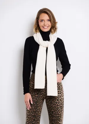 Seamless cashmere touch scarf