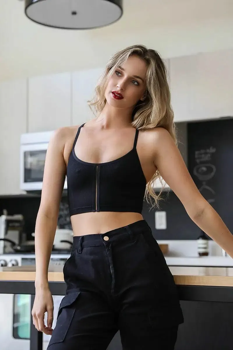 SEAMLESS LONGLINE PULLOVER BOHO BRALETTE