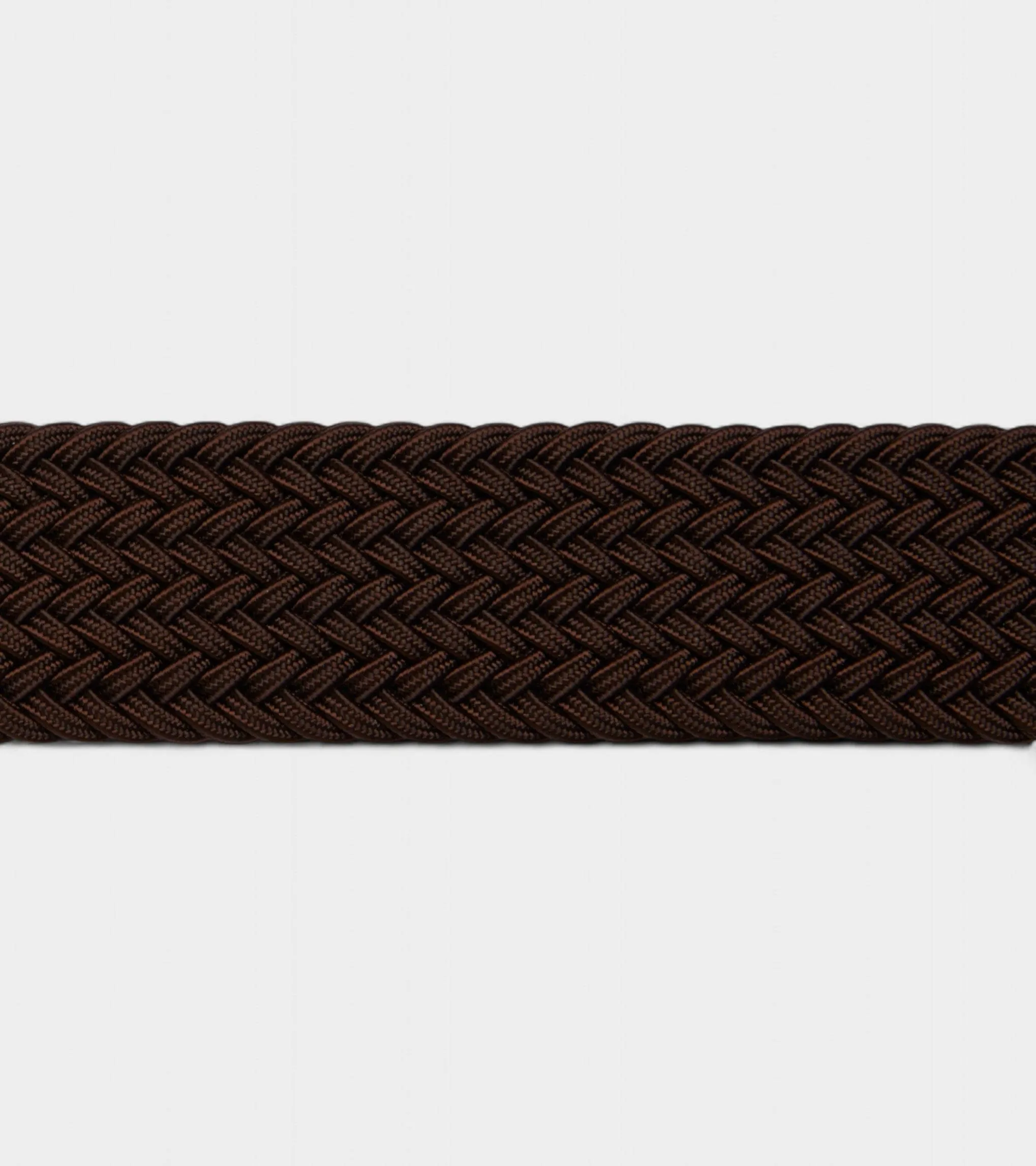 Seb Unisex Vegan Bio-Based Bamboo Braided Belt | Brown