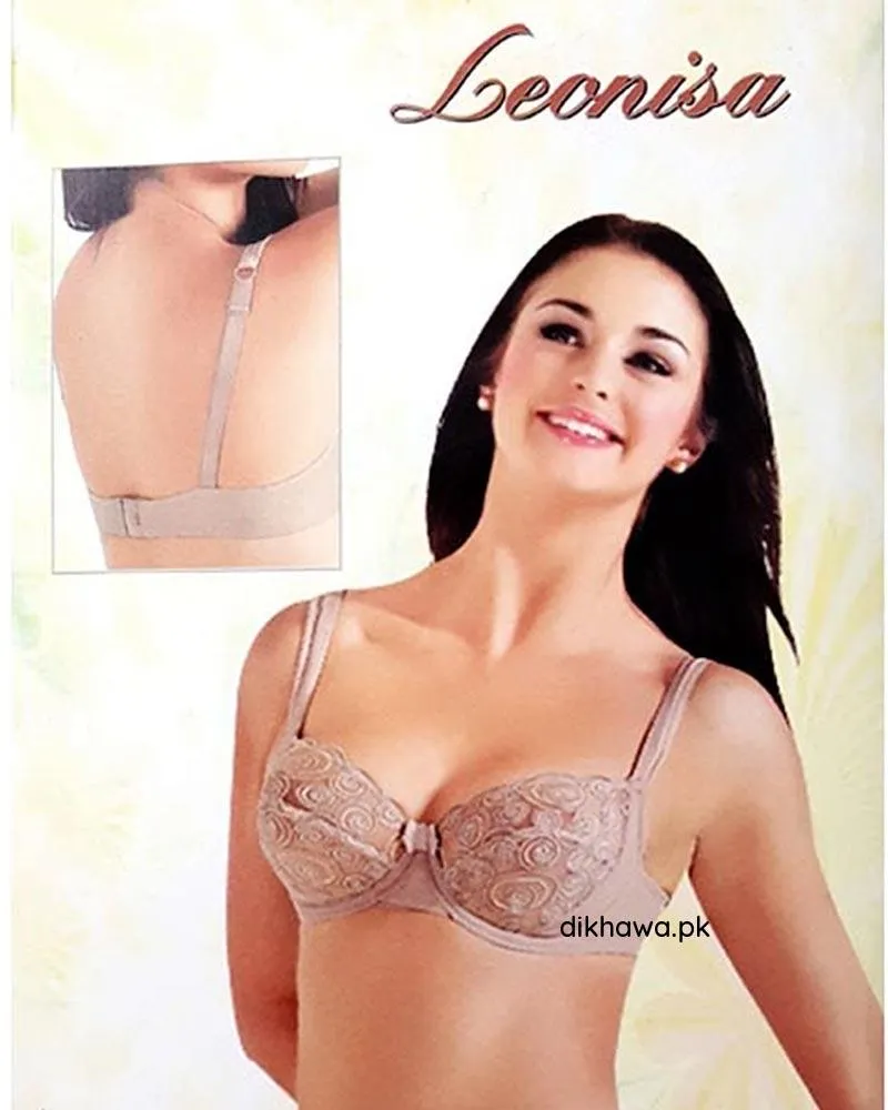 Sexy Bridal Net Lingerie Bra Panty Set - Rose Bra Panty Set - Grey