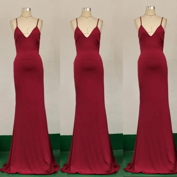 Sexy Sleevess Backless Long Party Dresses