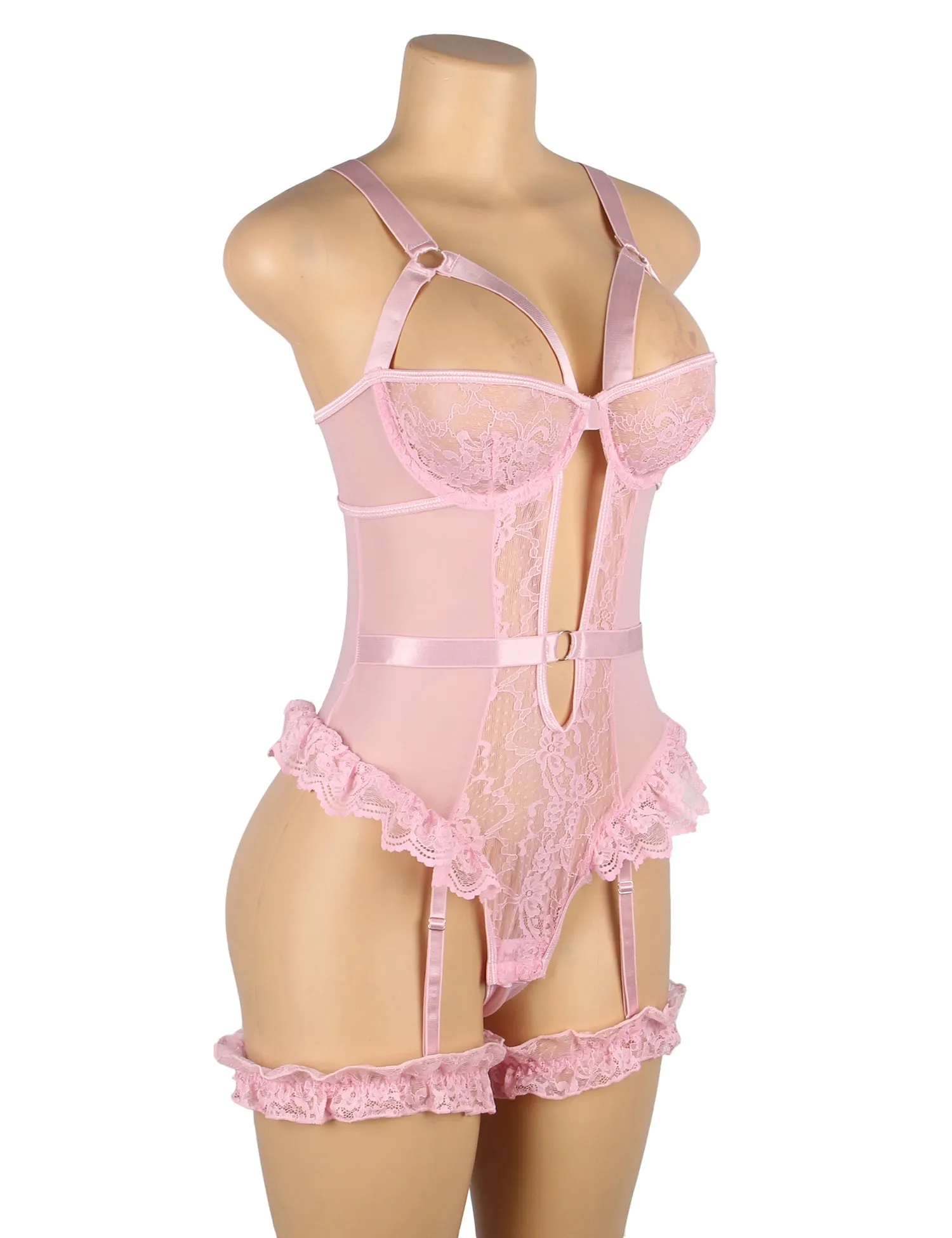 Sexy Slim Lace Garter Leg Ring Teddy Egypt