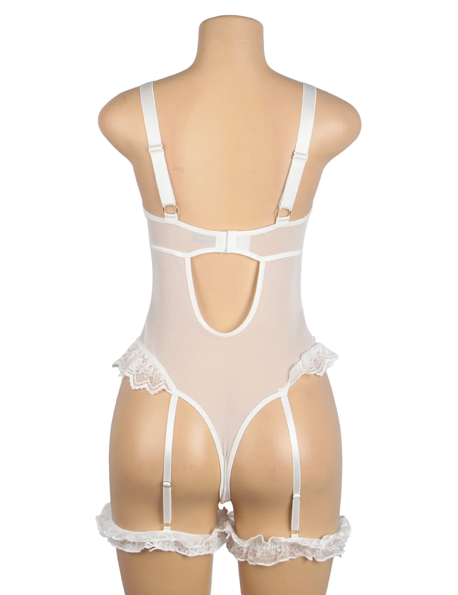 Sexy Slim Lace Garter Leg Ring Teddy Egypt