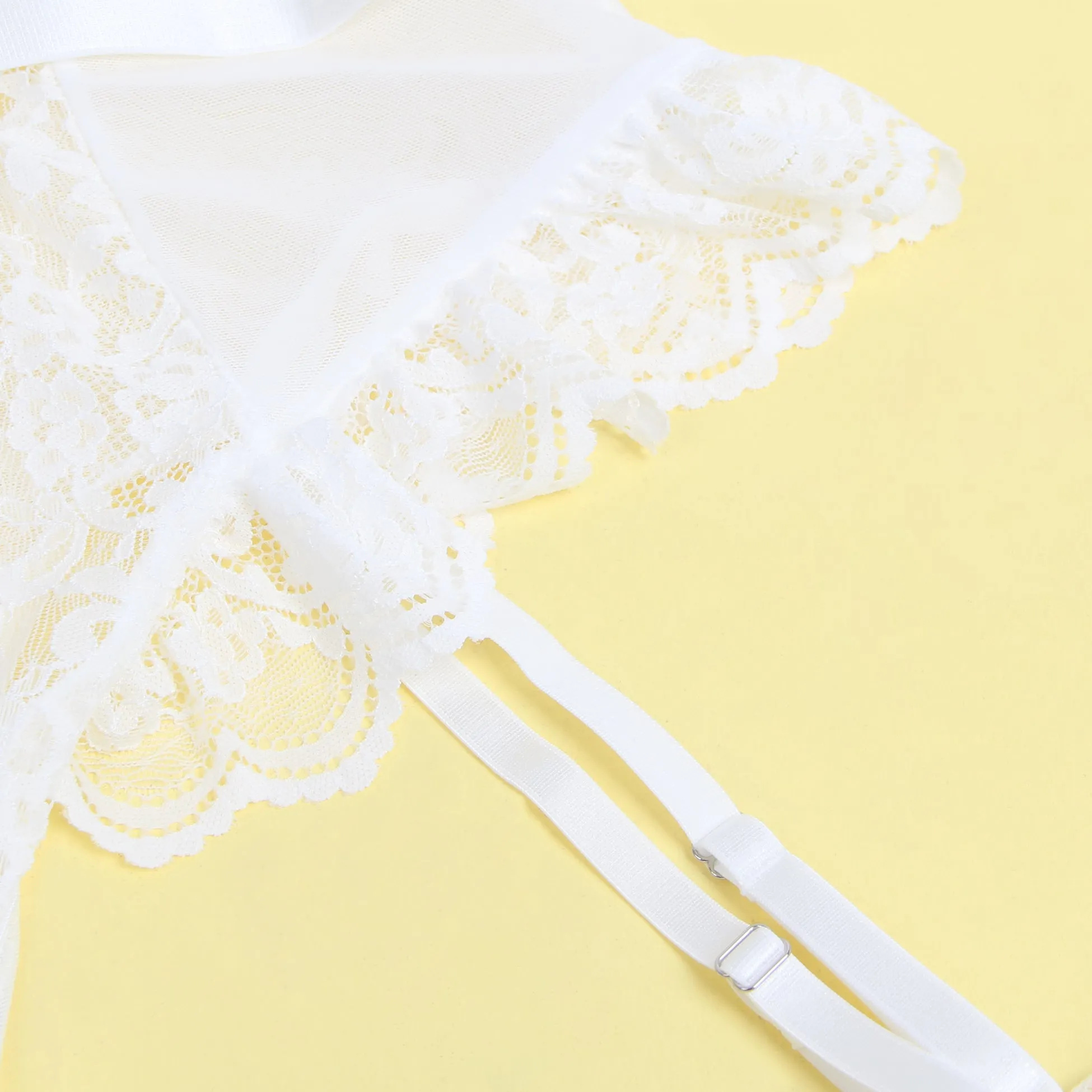 Sexy Slim Lace Garter Leg Ring Teddy Egypt