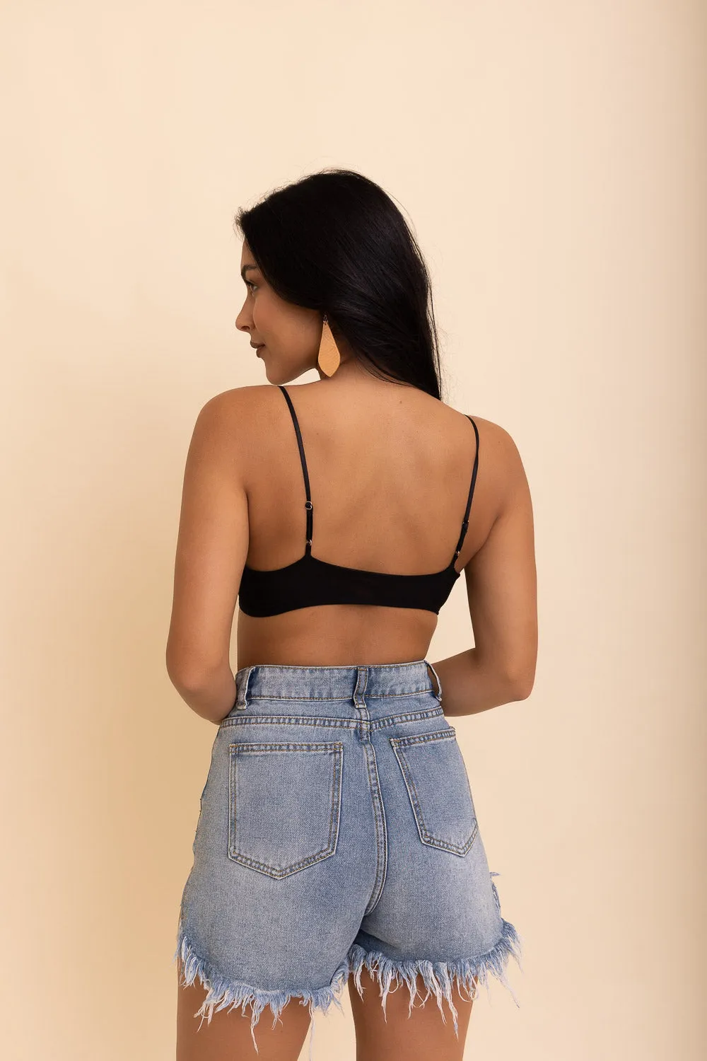 Sheer Mesh Bralettes.