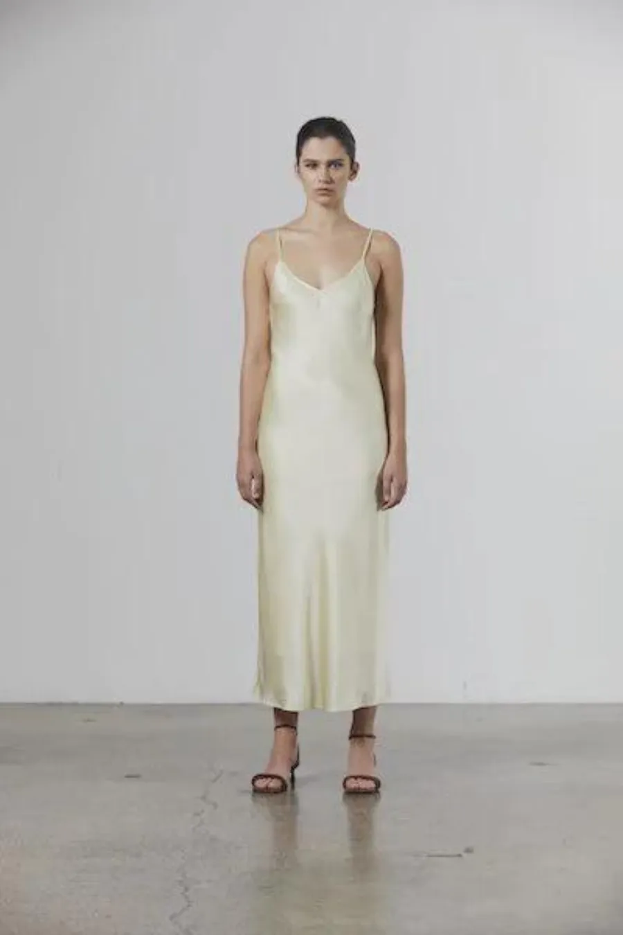 Silk Slip Pale Lemon