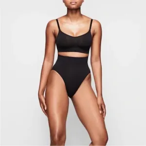 Skims seamless sculpt bralette in onyx L/XL