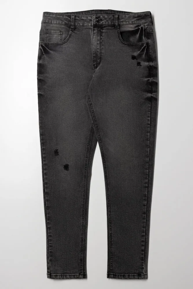 Skinny Denim Jean Grey