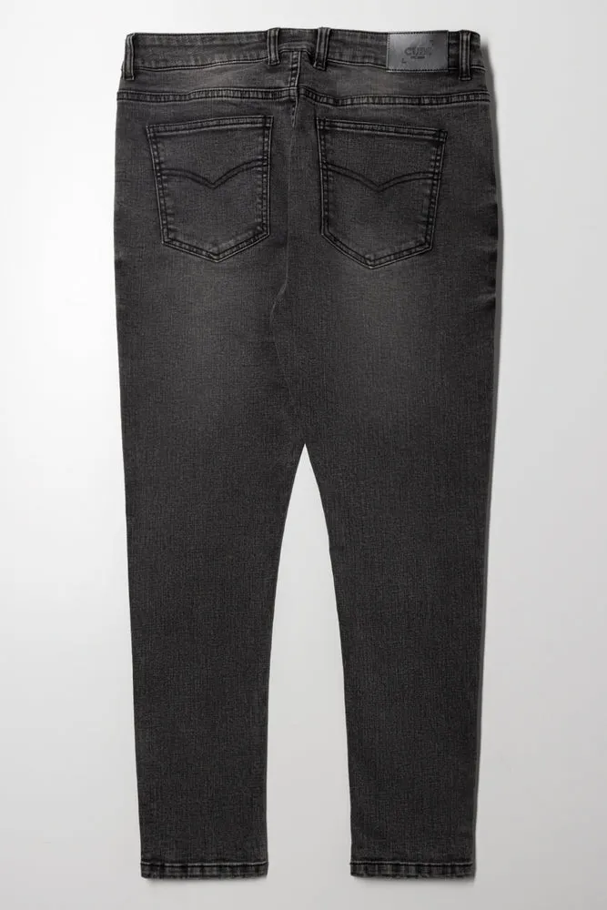 Skinny Denim Jean Grey
