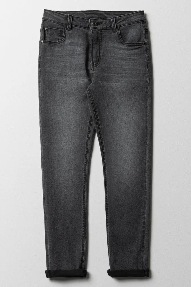 Skinny Denim Jeans Black