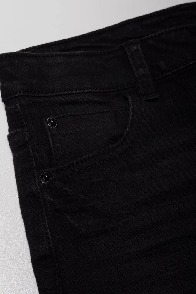 Skinny Denim Jeans Black