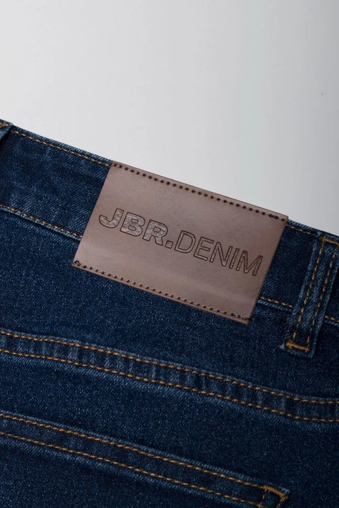 Skinny Denim Jeans Dark Blue