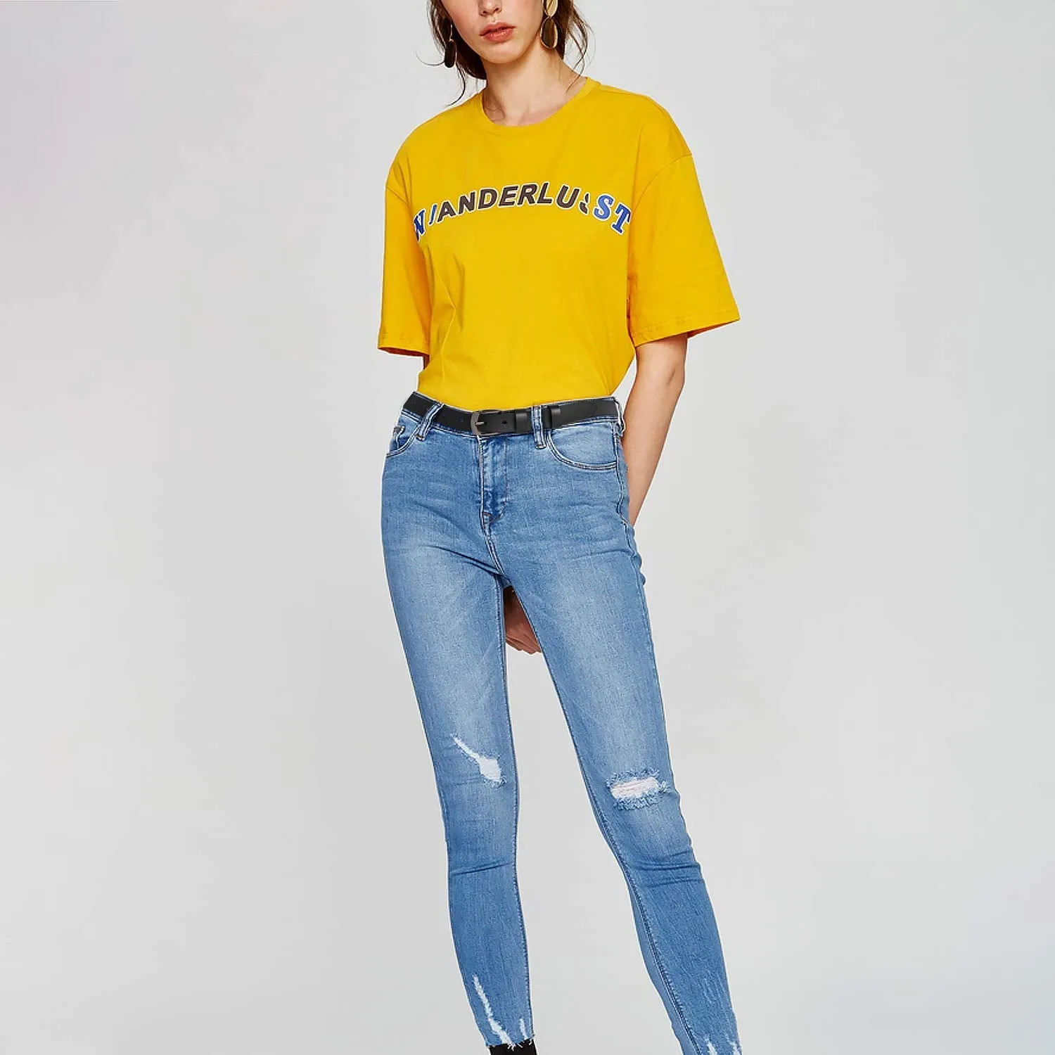 Skinny Jeans Leather Belt for Women Luxury Dress Belts With Classic Buckle by JASGOOD