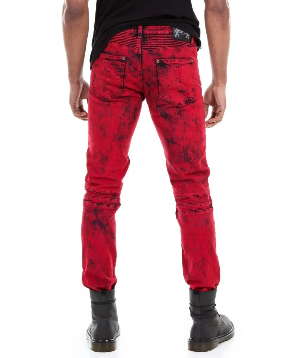 Skinny Mars Moto Jeans