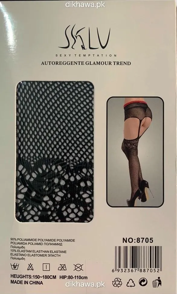 SKLU Sexy Temptation Collant Glamour Trend Fashion Hose Sexy Leg Stocking-8705