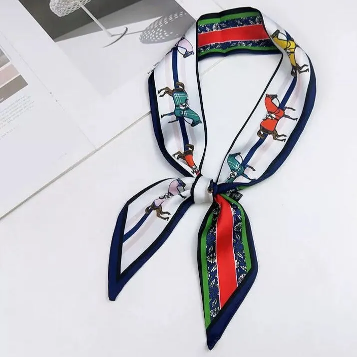 Small Sophie satin scarf