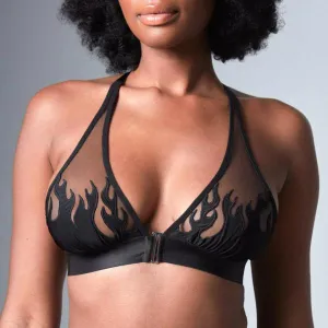 Smokin' Mirrors Bralette - Black -