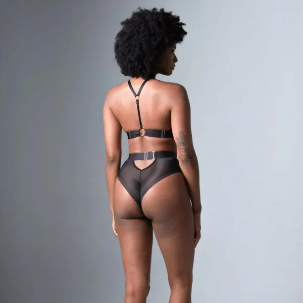 Smokin' Mirrors Bralette - Black -