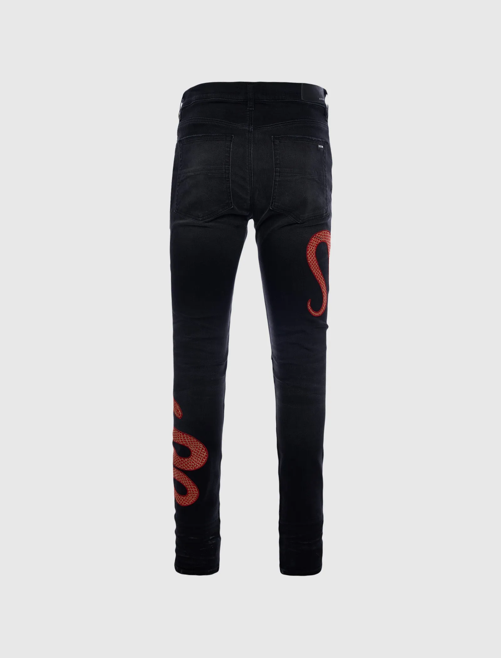 SNAKE SKINNY JEAN