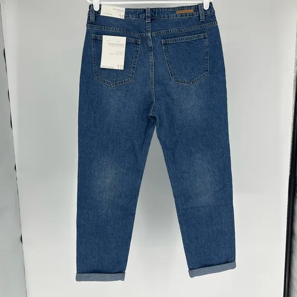 SOFT SURROUNDINGS NWT THE ULTIMATE 5 POCKET STRAIGHT VINTAGE JEANS CHEYANNE WASH