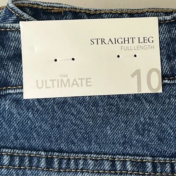 SOFT SURROUNDINGS NWT THE ULTIMATE 5 POCKET STRAIGHT VINTAGE JEANS CHEYANNE WASH