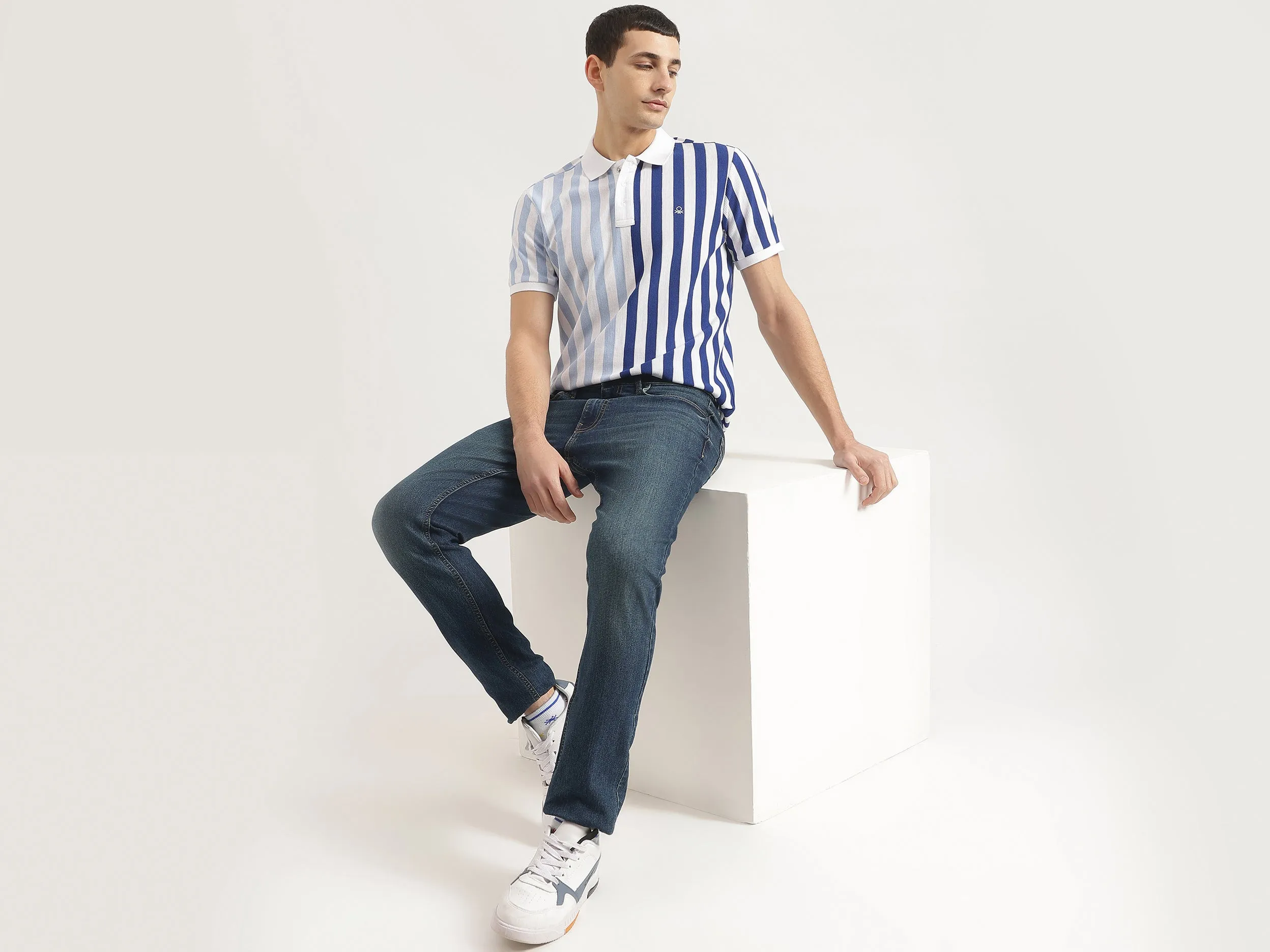 Solid Skinny Fit Jeans