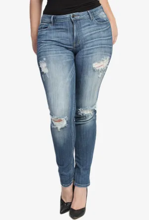 Sophie Distressed Skinny Jeans PLUS