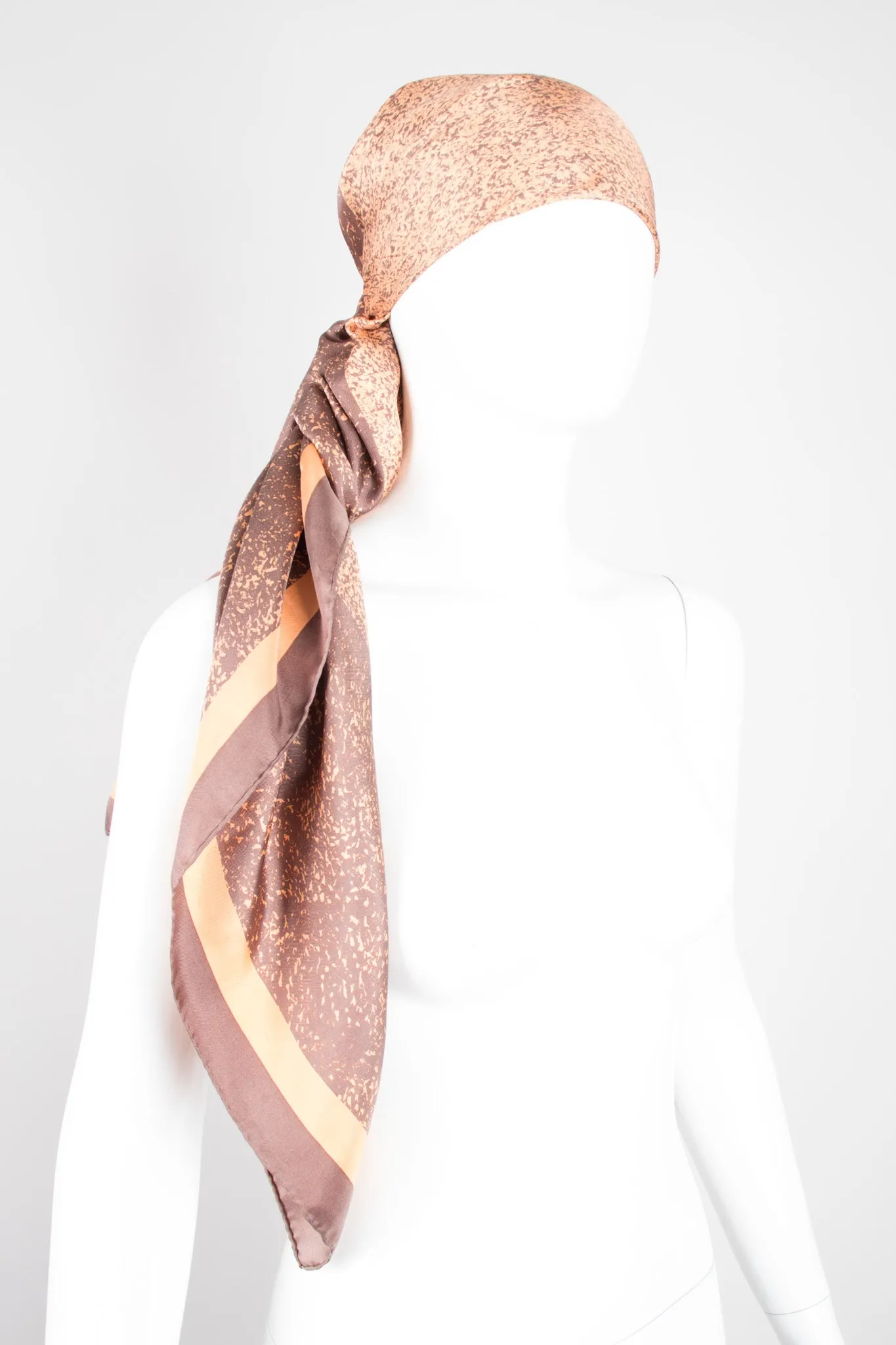 Sponge Paint Scarf