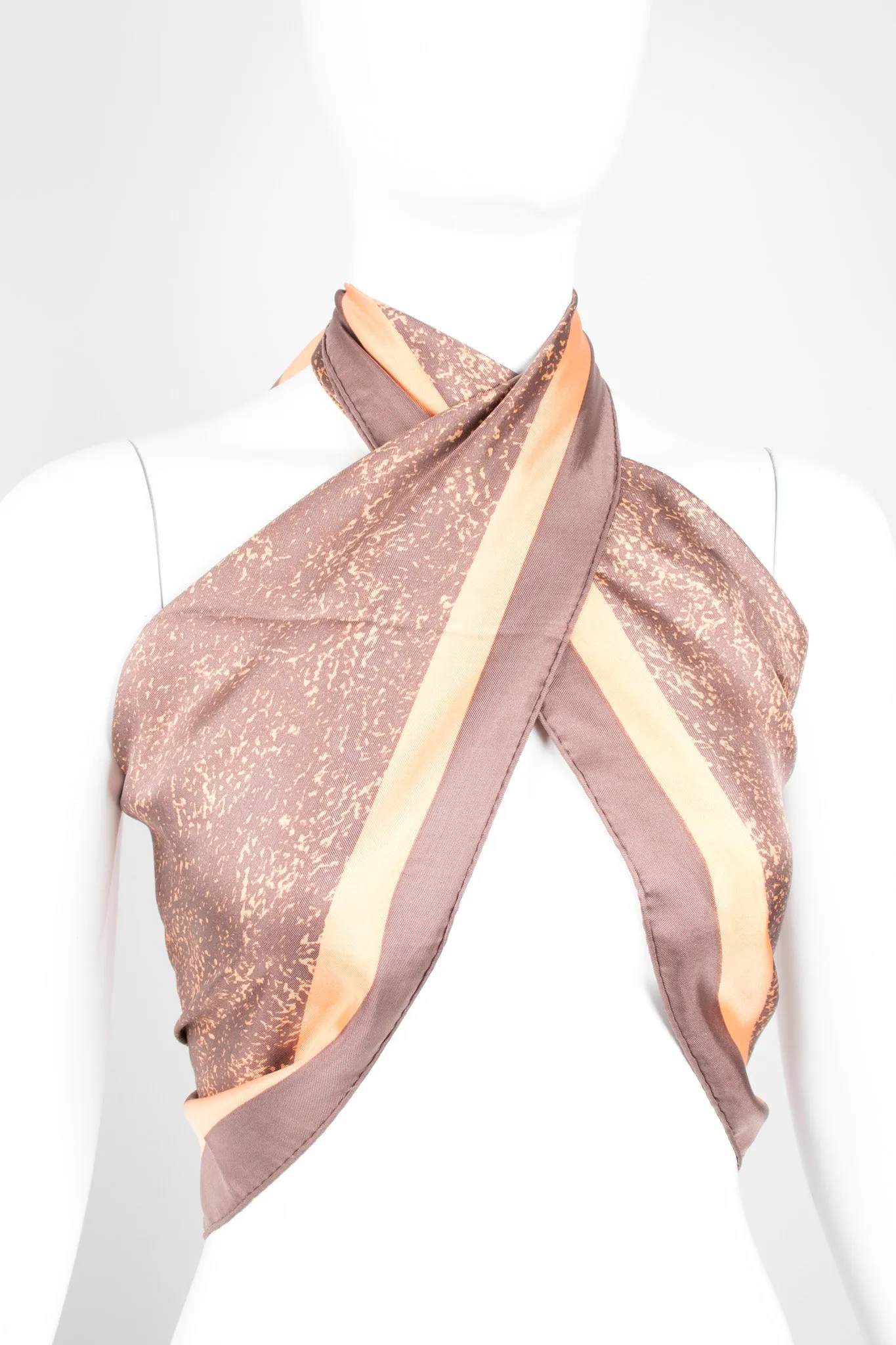 Sponge Paint Scarf