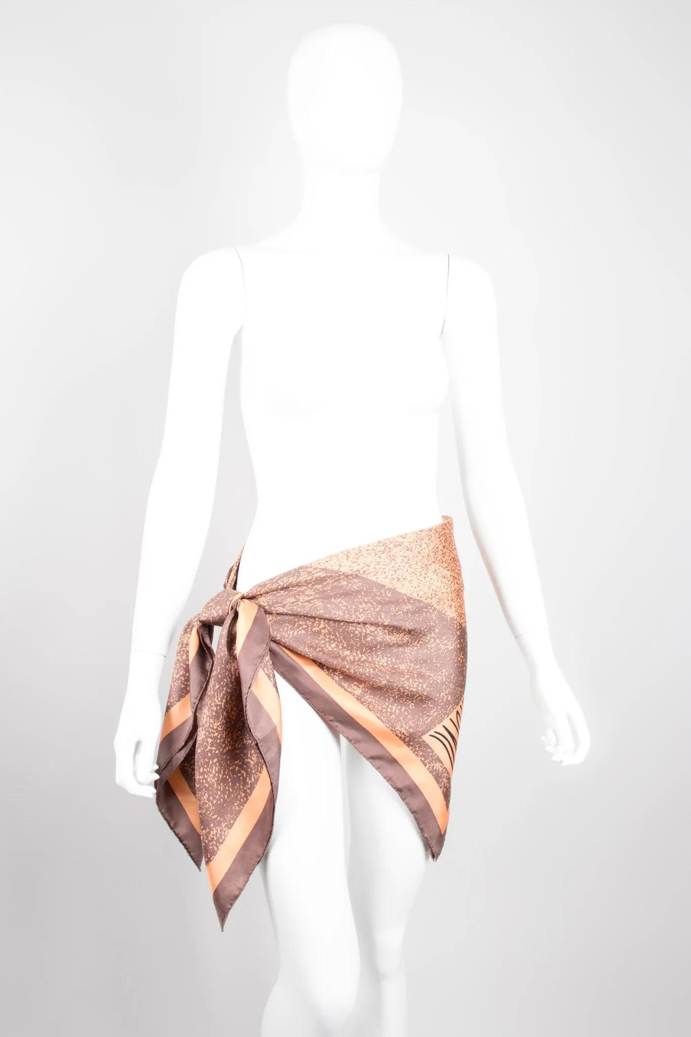 Sponge Paint Scarf