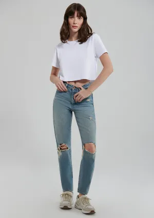 Star Mid Ripped 90s Jean Pants