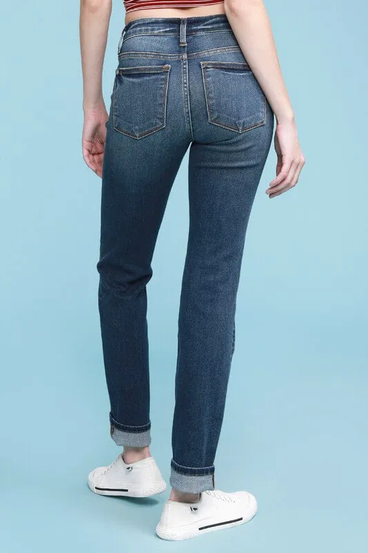 Straight Stalk Jeans