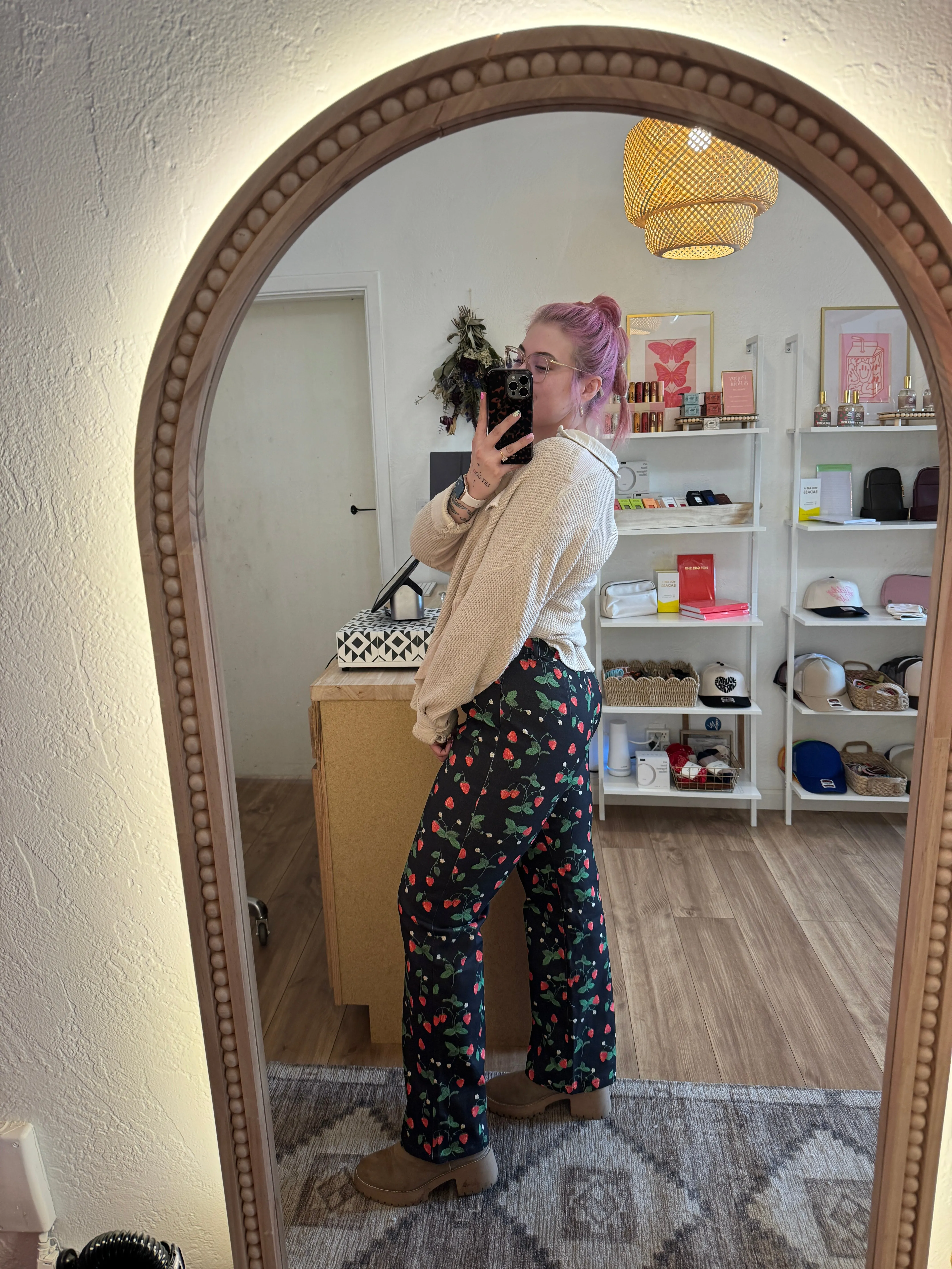 Strawberry Shortcake Straight Leg Jeans
